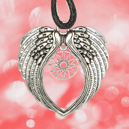 Imagen de Alas de Angel Con Dije Metatron o 7 Arcangeles o 72 Nombres de Dios o Estrella de Dios o San Benito dije Poderosisimos Simbolos de Proteccion  + 10 Modelos a Escoger x1-8P