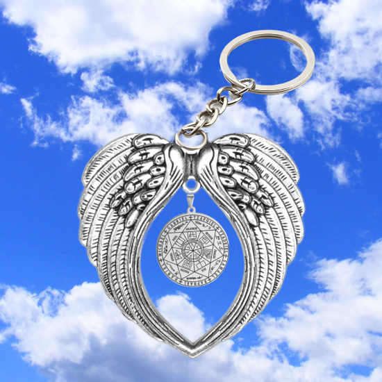 Imagen de Alas de Angel Con Dije Metatron o 7 Arcangeles o 72 Nombres de Dios o Estrella de Dios o San Benito dije Poderosisimos Simbolos de Proteccion  + 10 Modelos a Escoger x1-8P