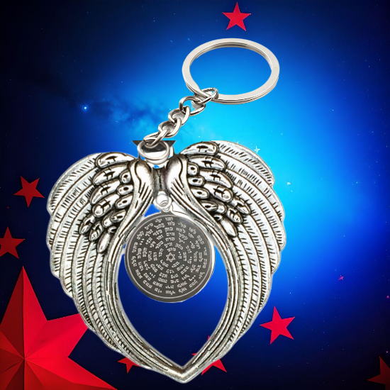 Imagen de Alas de Angel Con Dije Metatron o 7 Arcangeles o 72 Nombres de Dios o Estrella de Dios o San Benito dije Poderosisimos Simbolos de Proteccion  + 10 Modelos a Escoger x1-8P
