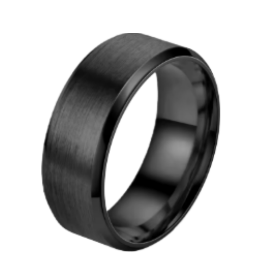 Imagen de 1 Elegante y Durable Anillo 8mm Unisex o Pareja Acero Tungsteno Inoxidable A Escoger entre 2 Modelos y 4 Colores en 7 Tallas ALTISIMA RESISTENCIA - ANTIRAYADURAS Y ELEGANCIA  x1-113