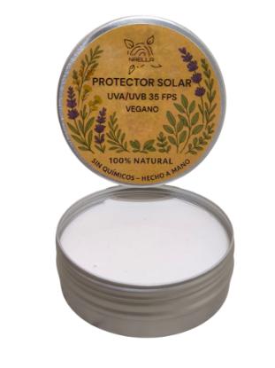 Imagen de Mantequilla corporal, protector solar UVA/UVB y bálsamo labial de cacao (naturales y veganos).