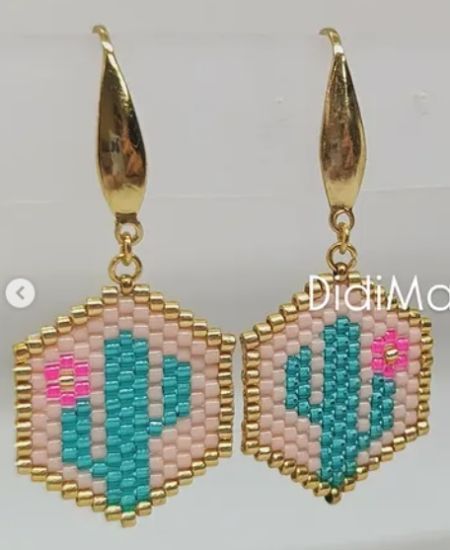 Imagen de ARETES HEXA CACTUS