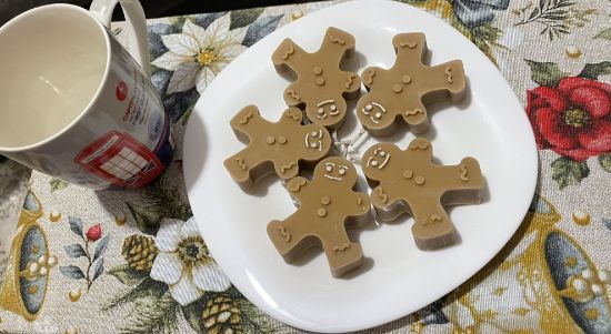 Imagen de Velas aromáticas de galletas de jengibre