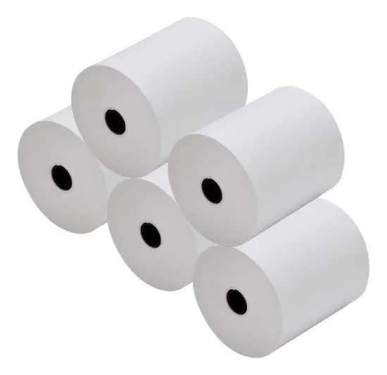 Imagen de  Rollo Papel Térmico 80x70 Blanco Impresora 80mm Ticket