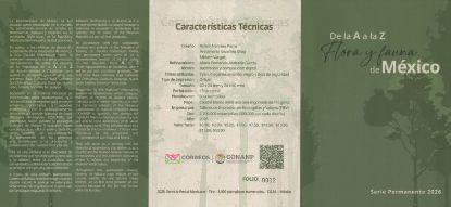Picture of Tríptico "De la A a la Z Flora y Fauna de México"
