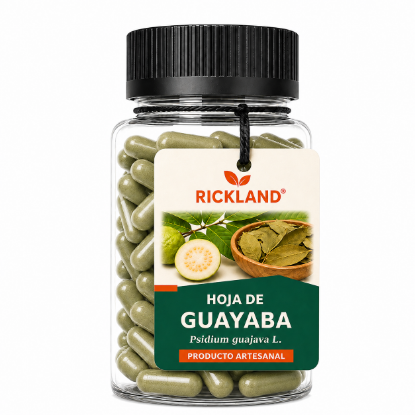 Imagen de Hoja de Guayaba Rickland – 90 Cápsulas - 20 piezas