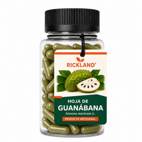 Imagen de  Hoja de Guanábana Rickland® | 90 cápsulas -  20 piezas
