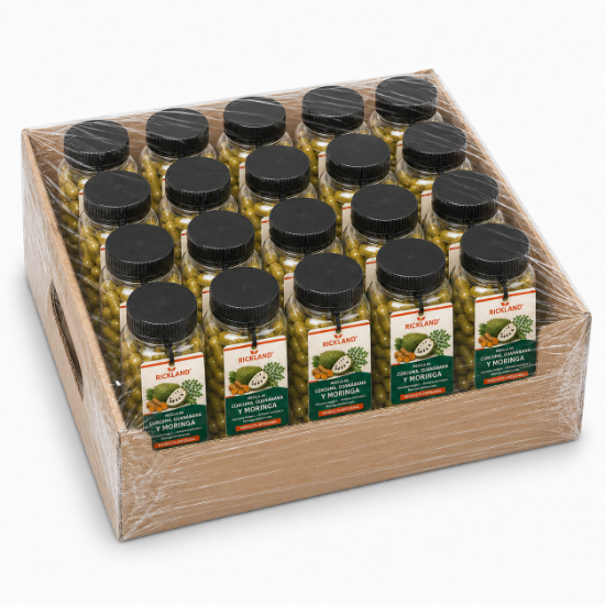 Imagen de  Cúrcuma, Guanábana y Moringa Rickland® – 90 cápsulas