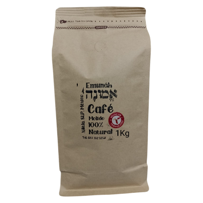 Imagen de 1Kg. Café tostado y molido de manera artesanal(Tostado medio)