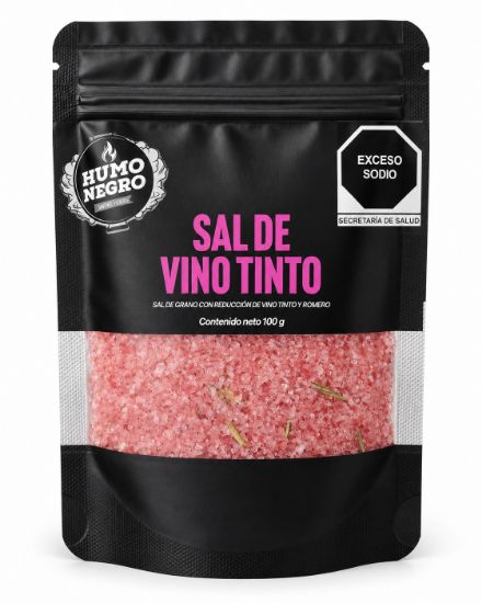 Imagen de Sal de Vino Tinto 100 g – Humo Negro Smoke House